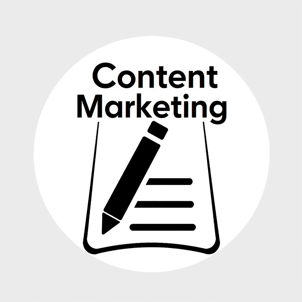 Content marketing illustration